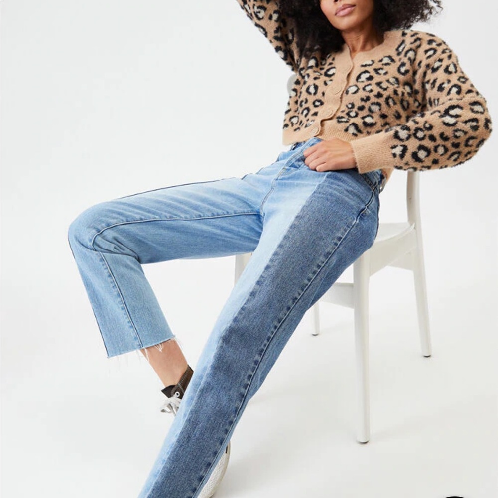 Pacsun Kanta High Waisted Straight Leg Jeans